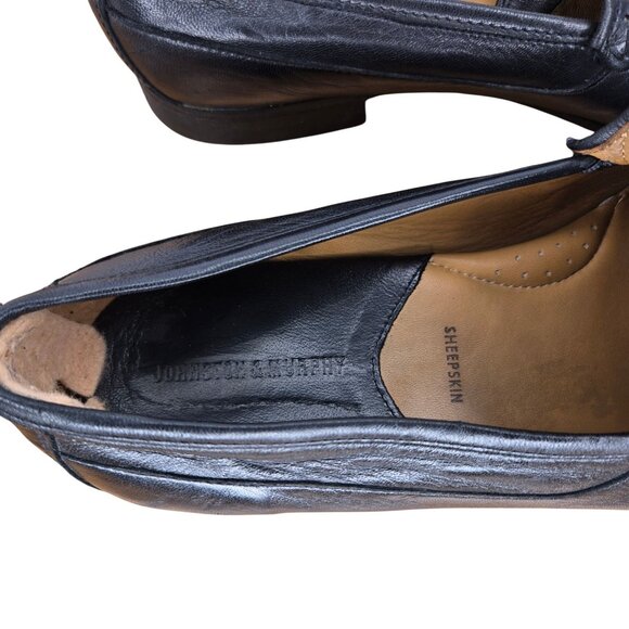 Johnston & Murphy Woven Tassel Slip-On Sheepskin Leather Loafers Men\'s 10 main image 8